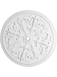 Ashton 17 1/2" Ceiling Medallion With 1" Center Hole