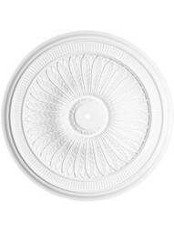 Monticello 27 7/8-Inch Ceiling Medallion With 1-Inch Center Hole.