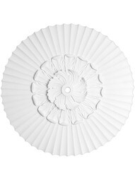 Venetian 31" Ceiling Medallion With 1" Center Hole