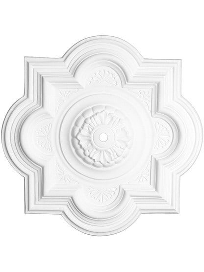 Florentine 29 1/8 inch Ceiling Medallion With 1 inch Center Hole.