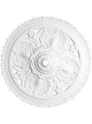 Charlotte 24" Ceiling Medallion With 1" Center Hole