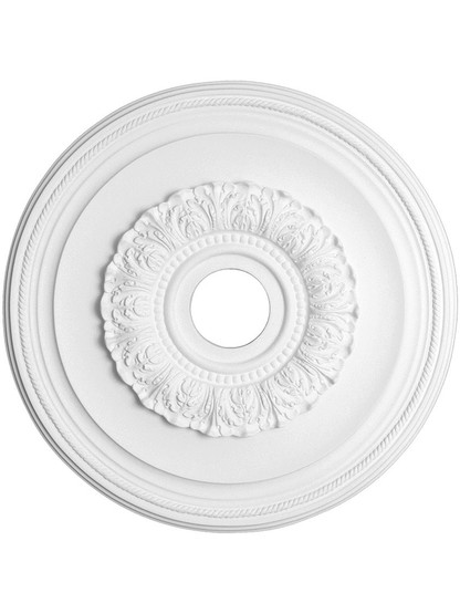 Ansley 16 inch Ceiling Medallion With 4 inch Center Hole.
