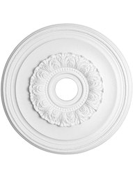 Ansley 23 3/8" Ceiling Medallion With 4" Center Hole