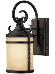 Casa Large Wall Lantern in Olde Black