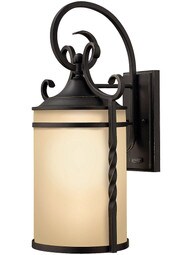 Casa Extra-Large Wall Lantern in Olde Black
