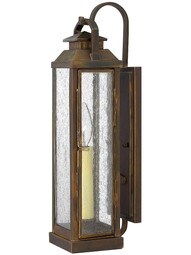 Revere Single Entry Lantern in Sienna Finish