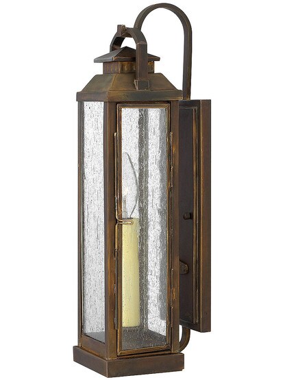 Revere Single Entry Lantern In Sienna Finish