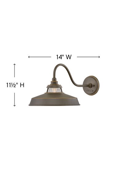 Troyer 1 Light Large Wall Mount Lantern