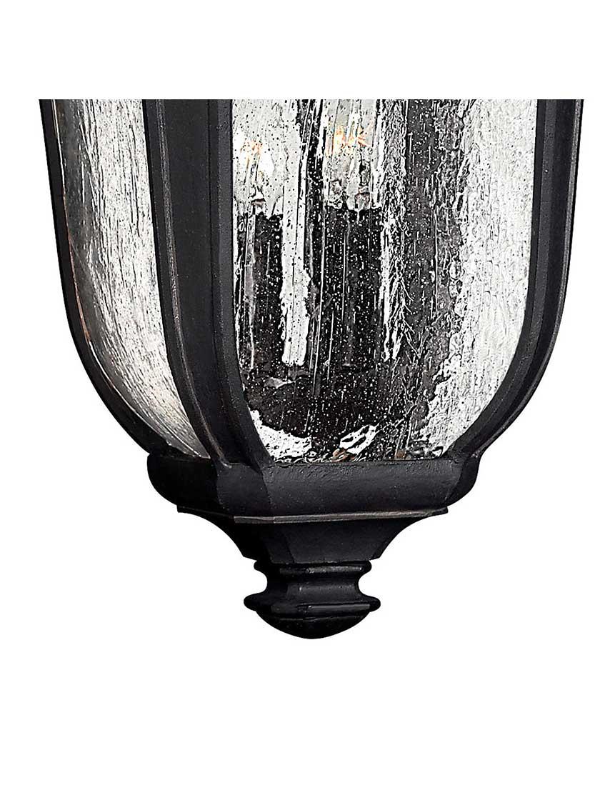 Alternate View of Trafalgar Hanging Exterior Lantern