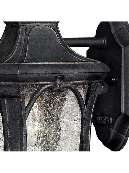 Alternate View of Trafalgar Small Exterior Sconce