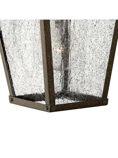Alternate View 2 of Trellis Small Outdoor Wall Lantern with Scrolls.