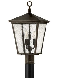 Trellis Outdoor Post Lantern