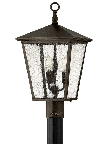 Trellis Outdoor Post Lantern.