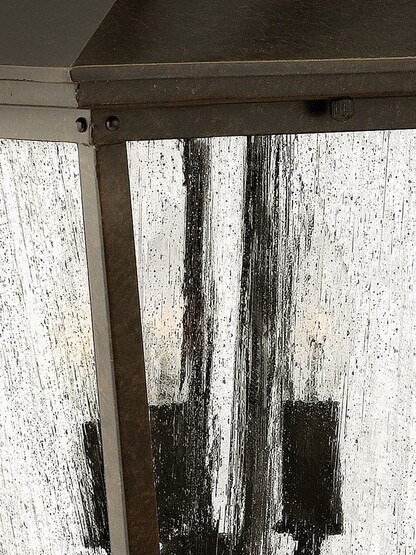 Trellis Medium Outdoor Wall Lantern with Scrolls