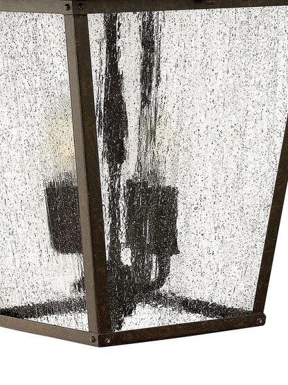 Trellis Large Outdoor Wall Lantern with Scrolls