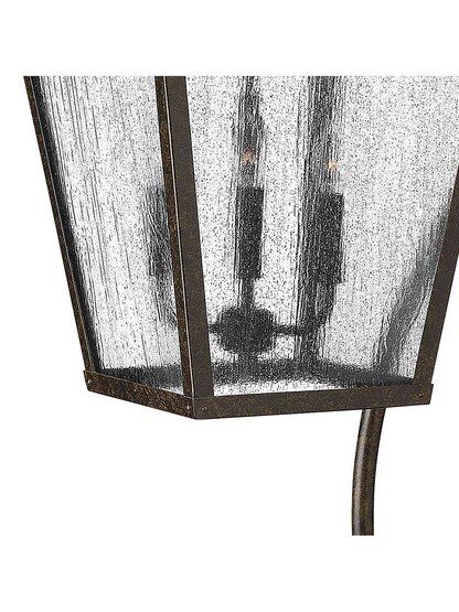 Alternate View 2 of Trellis Extra-Large Outdoor Wall Lantern with Oversized Scrolls.