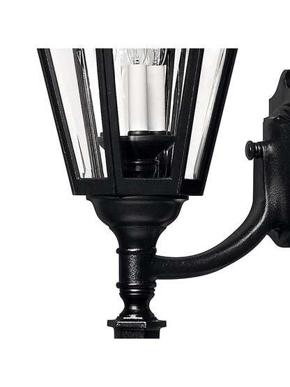 Manor House Extra Large Entry Light In Satin Black