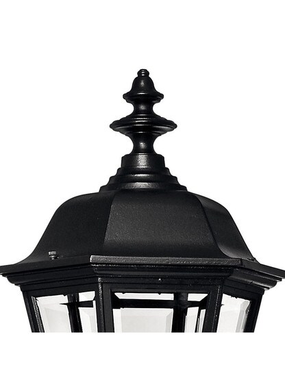 Manor House Extra Large Entry Light In Satin Black