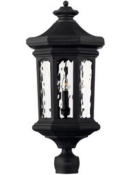 Raley Outdoor Post Light In Museum Black