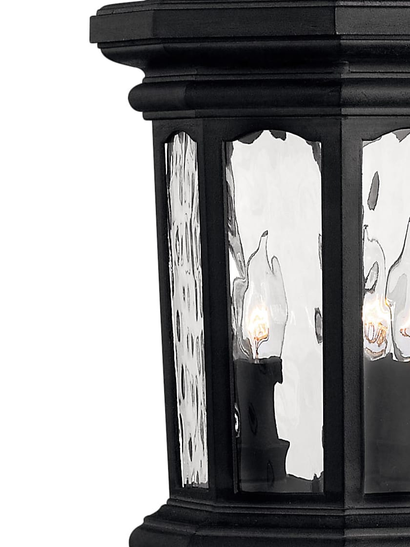 Raley Large Outdoor Entry Sconce In Museum Black | House of