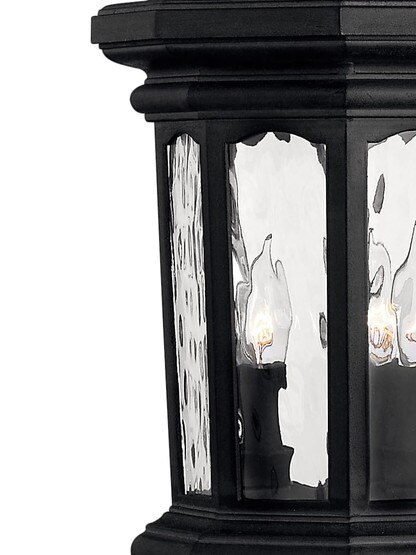 Raley Large Outdoor Entry Sconce In Museum Black