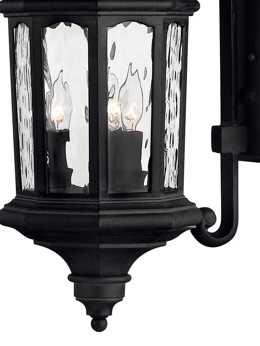 Raley Large Outdoor Entry Sconce In Museum Black | House of