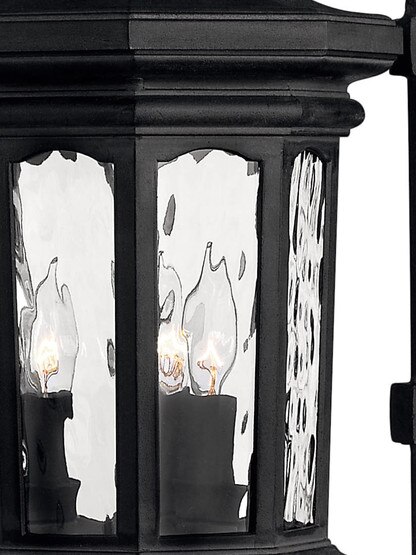 Raley Large Outdoor Entry Sconce In Museum Black