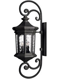 Raley Oversized Entry Light In Museum Black.