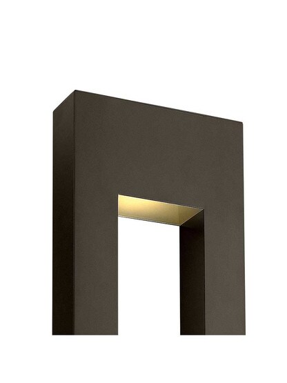 Alternate View of Atlantis Extra-Large Rear Mounted Sconce with Three Lights.