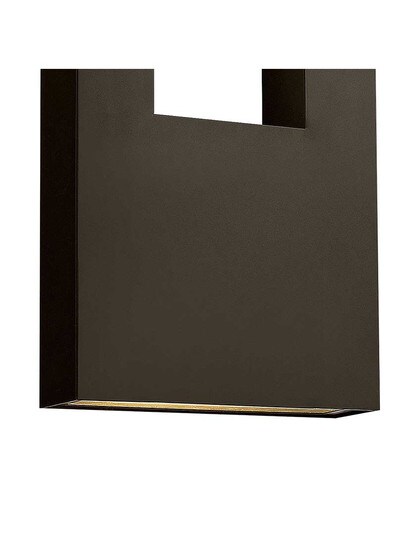 Alternate View 2 of Atlantis Extra-Large Rear Mounted Sconce with Three Lights.