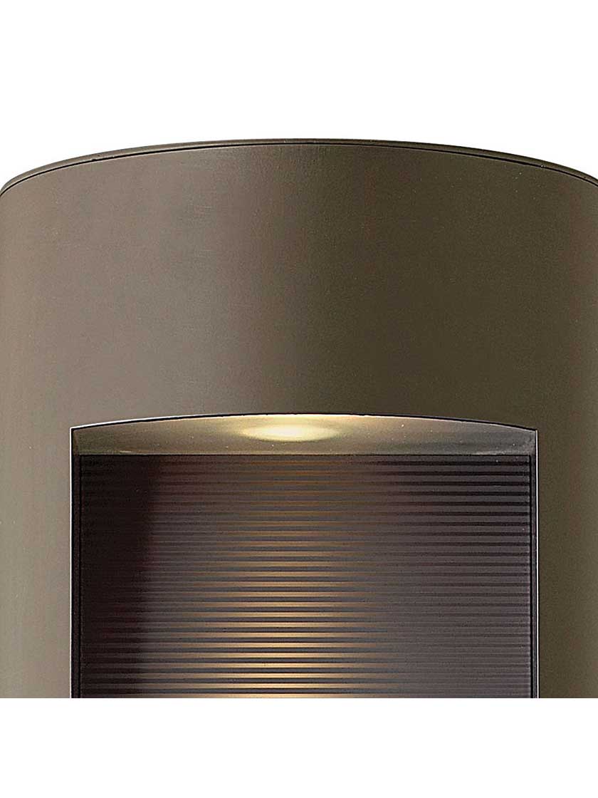 Alternate View of Luna Tall ADA Exterior Wall Sconce.