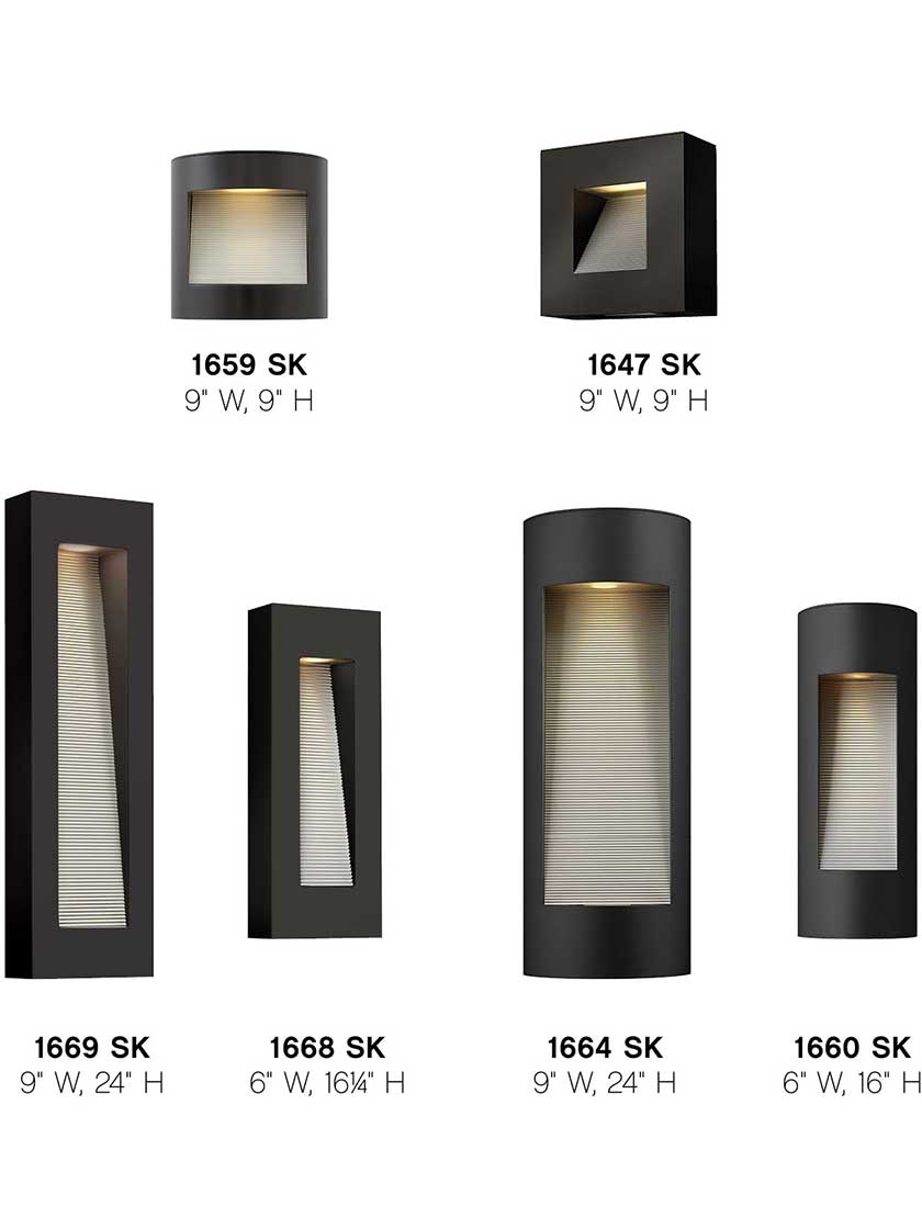 Alternate View 4 of Luna Tall ADA Exterior Wall Sconce.