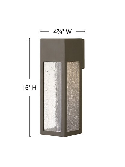 Rook 1 Light Large Wall Mount Lantern