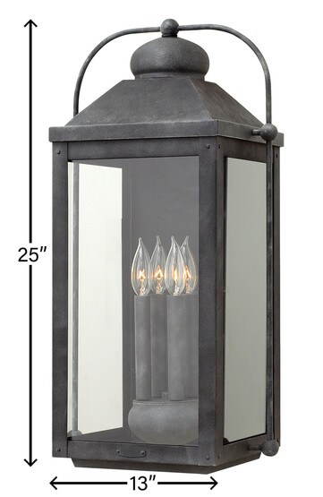Anchorage Large Entry Sconce