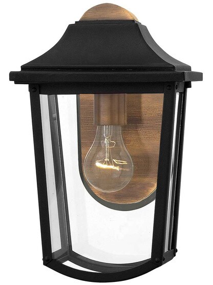 Burton 1-Light Exterior Wall Sconce.