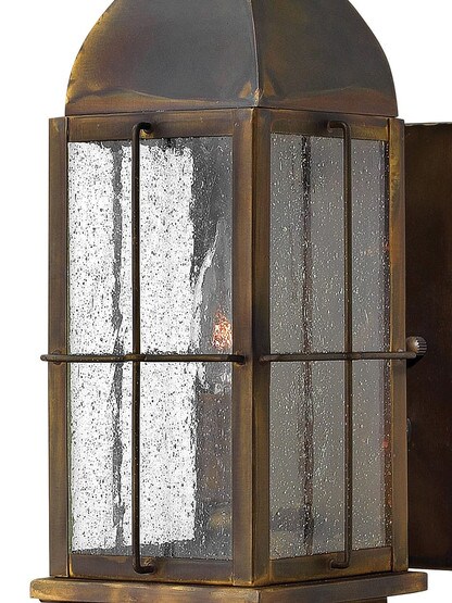 Bingham Small Exterior Wall Sconce
