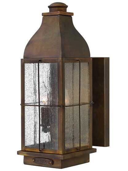 Bingham Medium Exterior Wall Sconce.