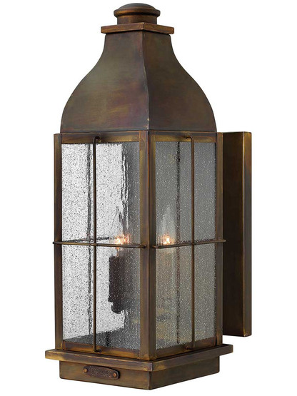 Bingham Large Exterior Wall Sconce.
