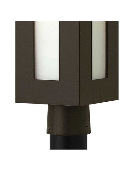 Alternate View of Dorian Exterior Post Light.