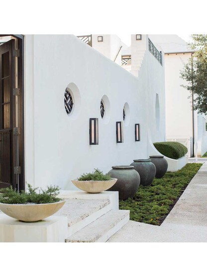 Alternate View 4 of Dorian Large Exterior Wall Sconce.