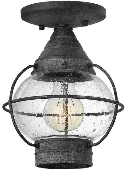 Cape Cod Outdoor Ceiling Light.