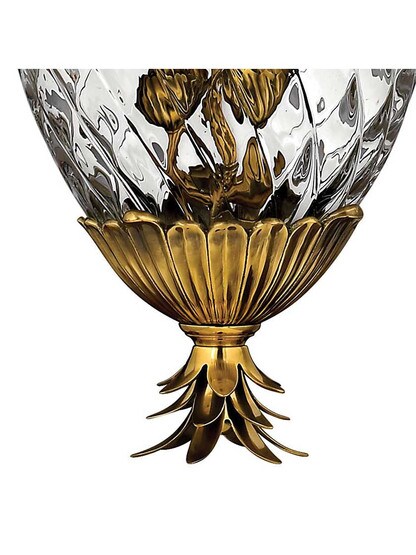 Alternate View 2 of Pineapple Pendant With Clear Optic Glass