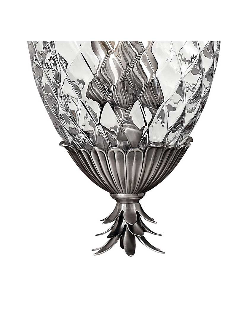 Alternate View 6 of Pineapple Pendant With Clear Optic Glass