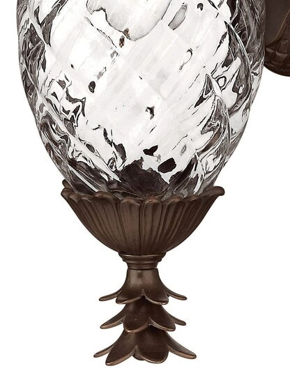 Pineapple Sconce In Copper Bronze