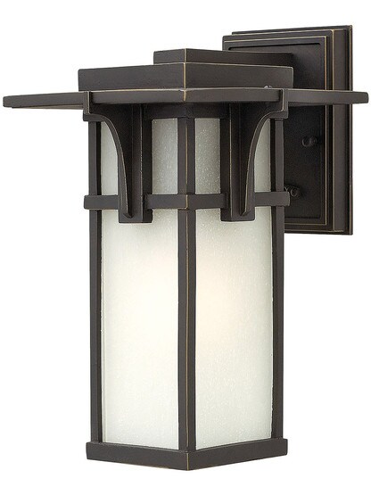 Manhattan Outdoor Wall Light In Olde Bronze