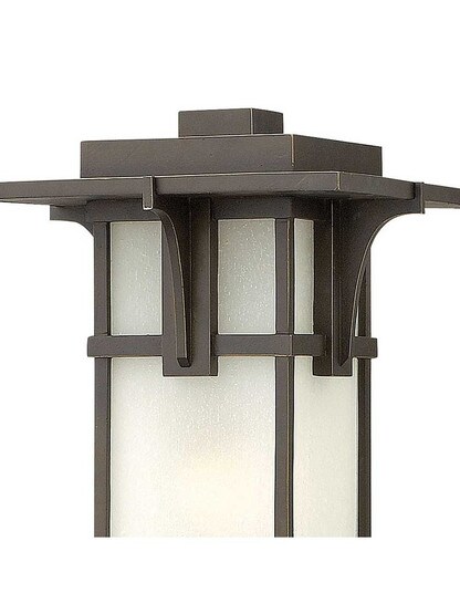 Alternate View of Manhattan Outdoor Post / Pier Light In Olde Bronze