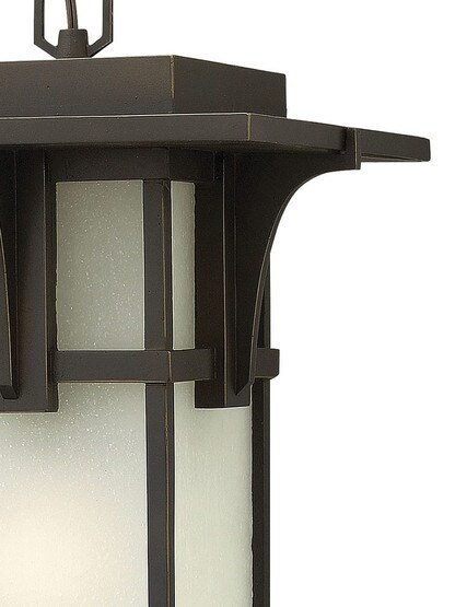 Manhattan Outdoor Pendant Light in Olde Bronze