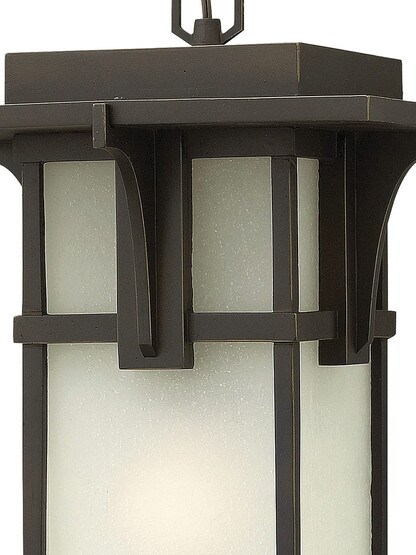 Manhattan Outdoor Pendant Light in Olde Bronze