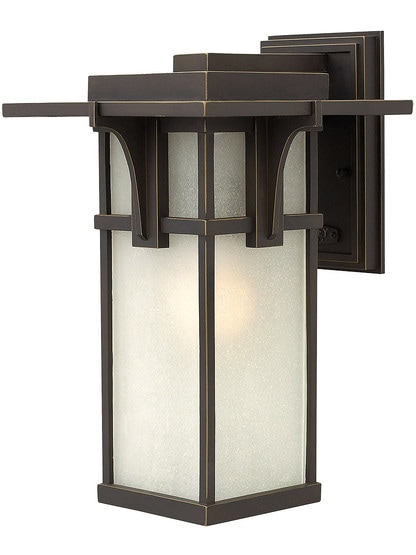 Manhattan Large Outdoor Wall Light In Olde Bronze