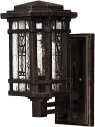 Tahoe Wall Mounted Porch Light in Regency Bronze